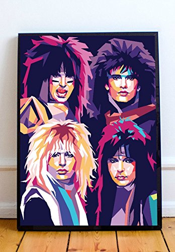 アート・デザイン・音楽 Motley Crue MOTLEY CRUE SHOUT AT THE DEVIL ALBUM COVER POSTER/PRINT ART